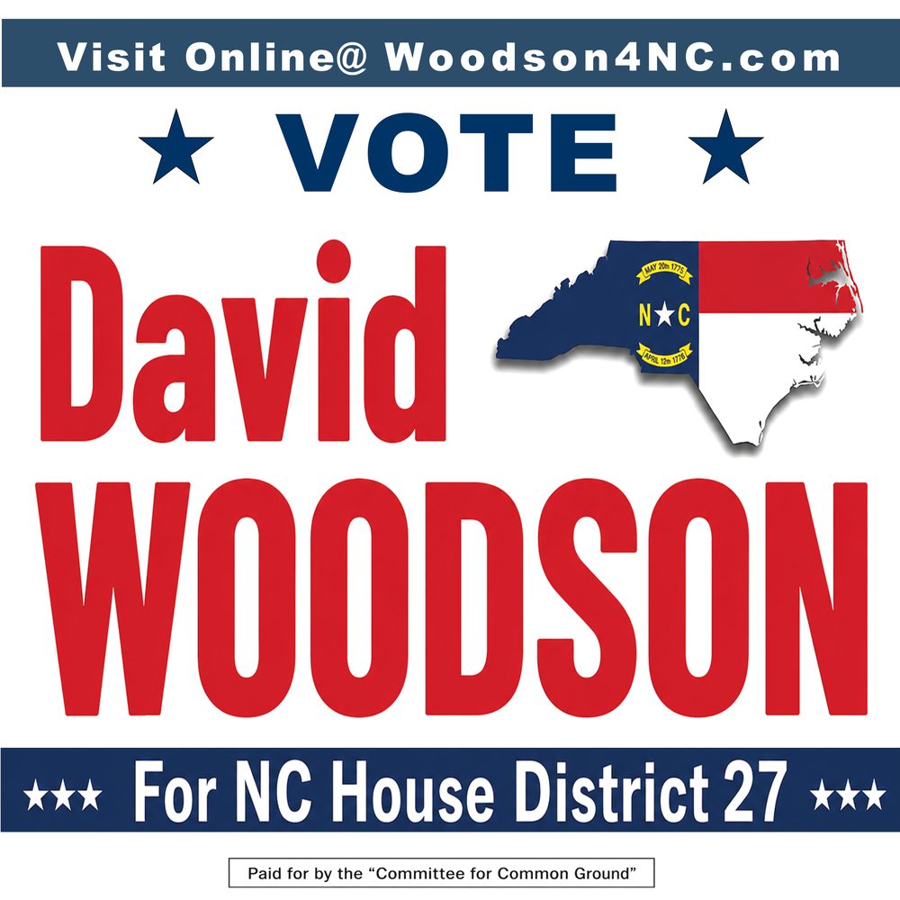 Vote David Woodson for NC House District 27